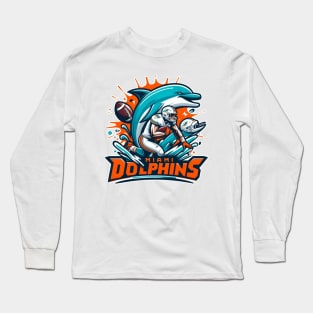 Miami football Long Sleeve T-Shirt